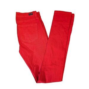Angry Rabbit Red Skinny Jeans Women’s 25